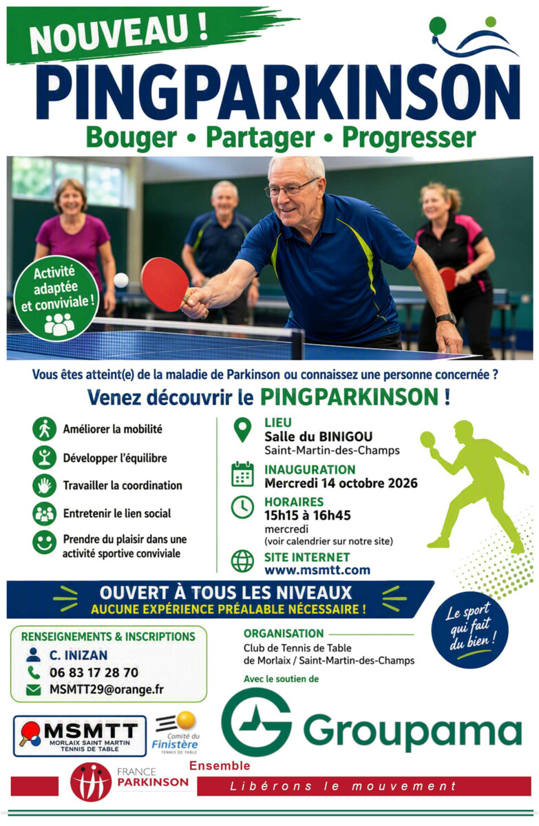 Ping Parkinson au Binigou