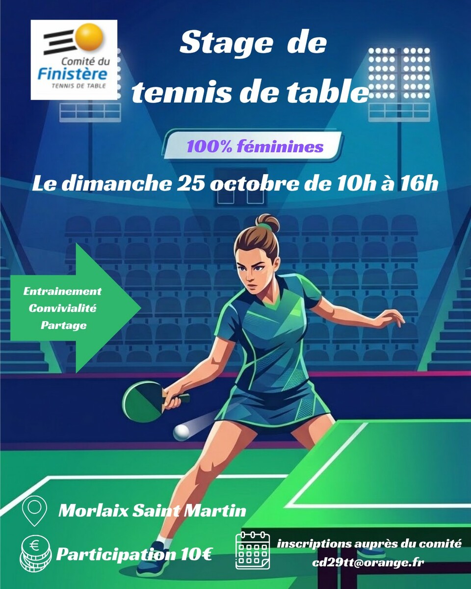 Féminines Stage Morlaix 25 octobre